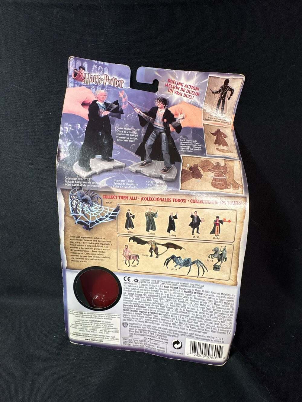 Mattel Harry Potter Action Figures Lot of 3 Dueling Club Lockhart, Lord Voldemor - Picture 4 of 8